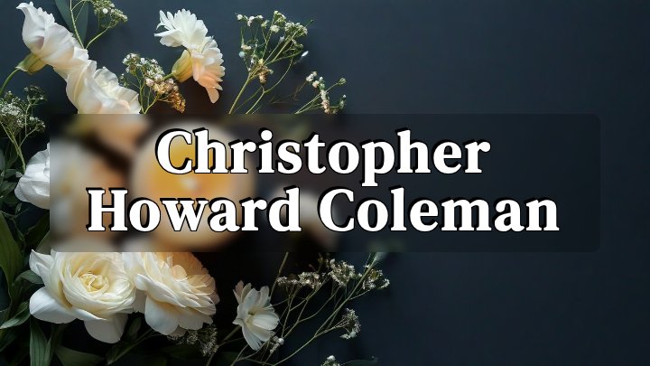 Christopher Howard Coleman