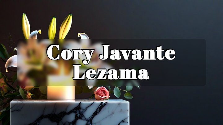 Cory Javante Lezama, Lake Worth, Florida