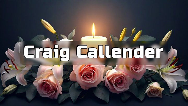 Craig Callender, Sterling Heights, MI