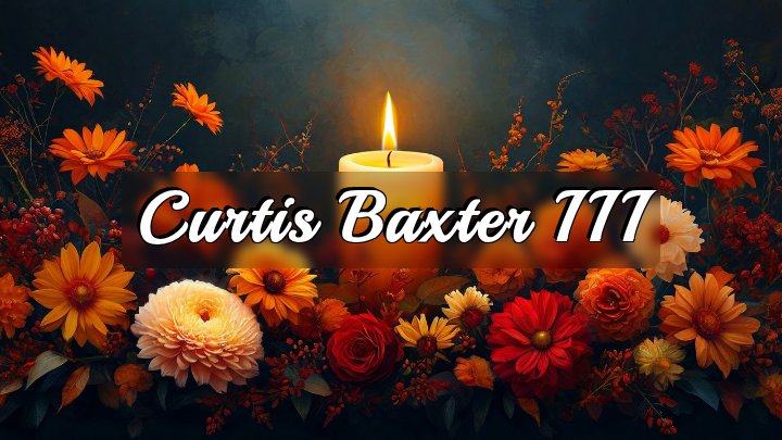 Curtis Baxter III, Kannapolis, North Carolina