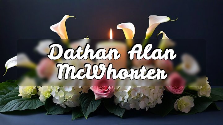 Dathan Alan McWhorter, Nazareth, Texas