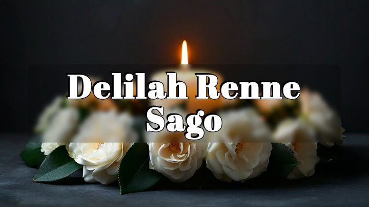 Delilah Renne Sago, Bixby, Oklahoma