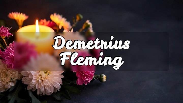 Demetrius Fleming, Roanoke Rapids, North Carolina