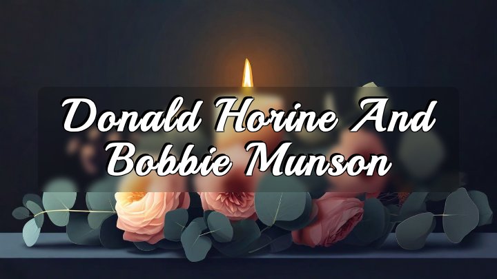 Donald Horine and Bobbie Munson, rural Carroll County, Missouri