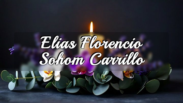 Elias Florencio Sohom Carrillo, Los Angeles, California