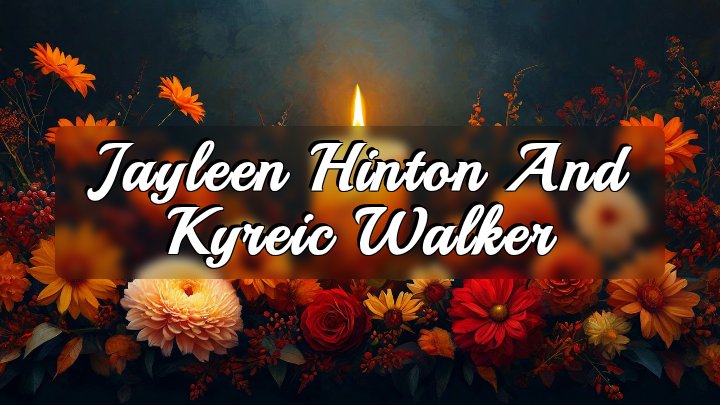 Jayleen Hinton and Kyreic Walker, Pineview Drive, Elgin, South Carolina