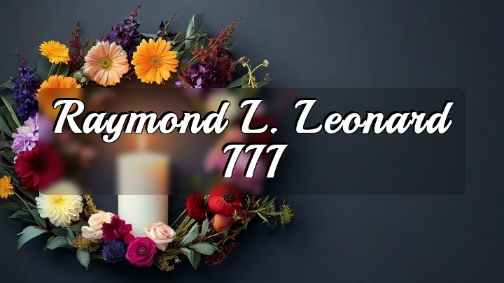 Raymond L. Leonard III, Buffalo, New York