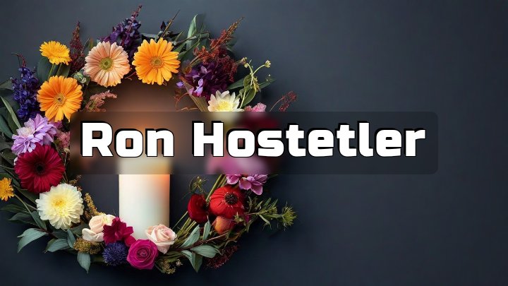 Ron Hostetler, Confluence, PA