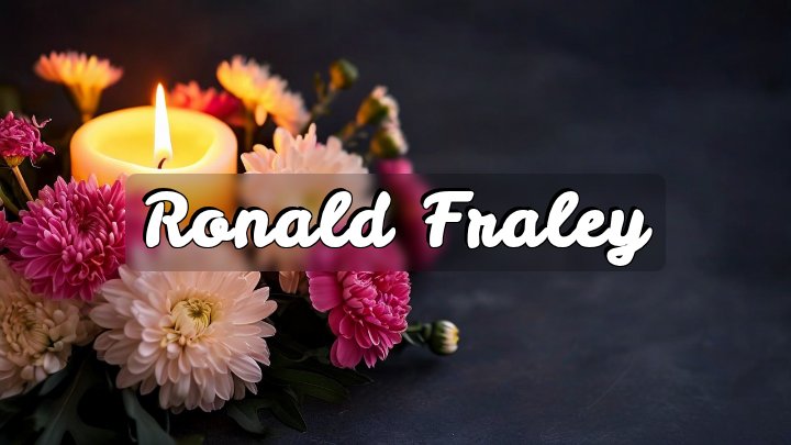 Ronald Fraley, Kenova, West Virginia