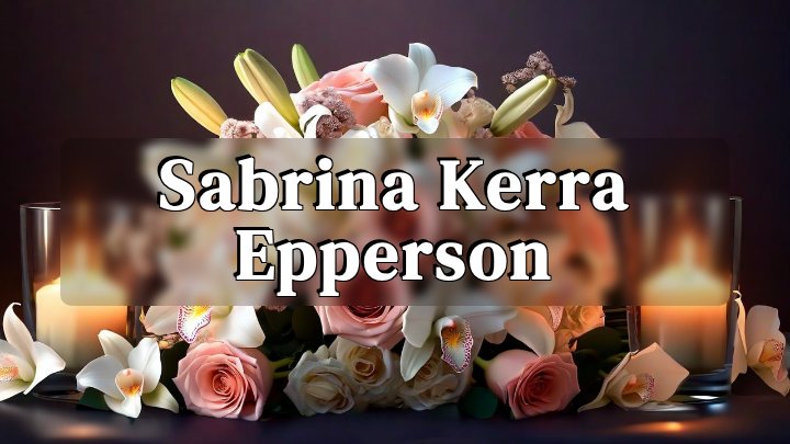 Sabrina Kerra Epperson, Oklahoma City, Oklahoma