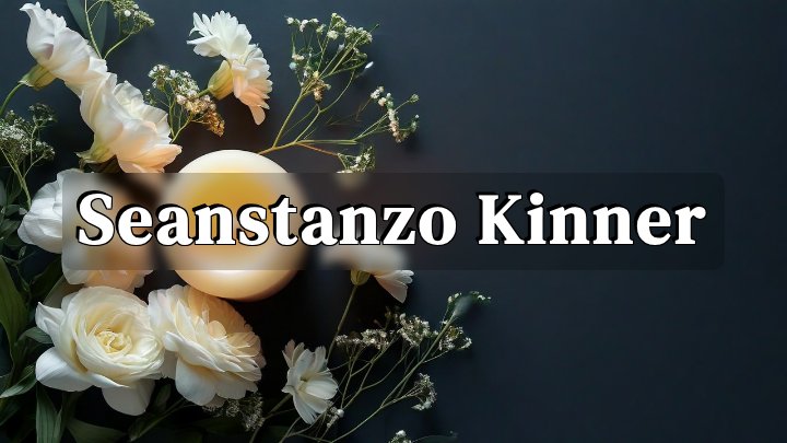 Seanstanzo Kinner, Dallas, Texas