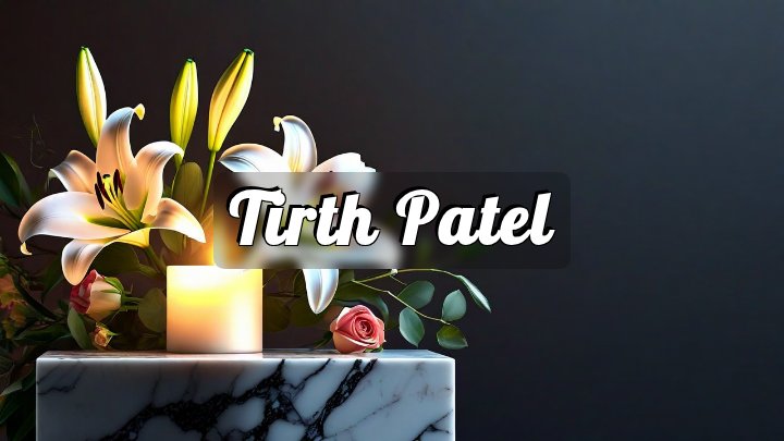 Tirth Patel, Hoffman Estates, IL